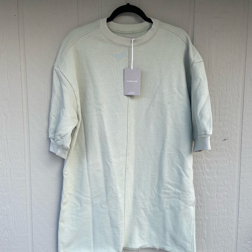 Everlane Track Sweater Dress Laurel sage - Picture 5 of 9